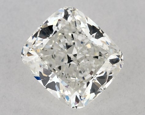 GIA 0.51 Carat H-VS2 Very Good Cut Cushion Modified Diamond